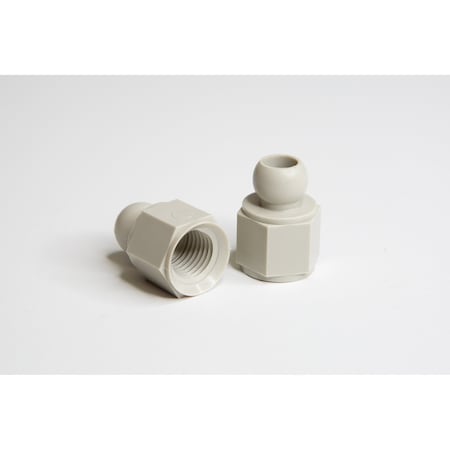 Cedarberg Snap-Loc Systems 1/4 System Male Hose to Female Pipe Thread Connector 1/4 FPT Bag of 50 8525-198